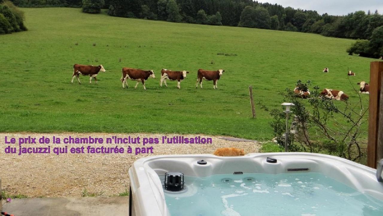 Bed and Breakfast La Ferme Du Bonheur Pierrefontaine-les-Varans Exterior foto